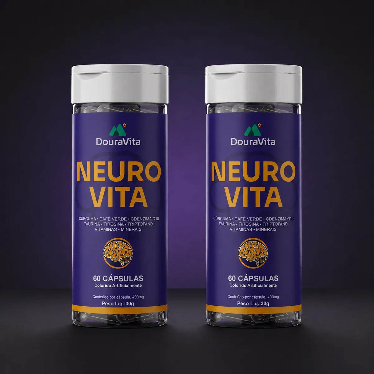 Kit com 2 potes de NeuroVita